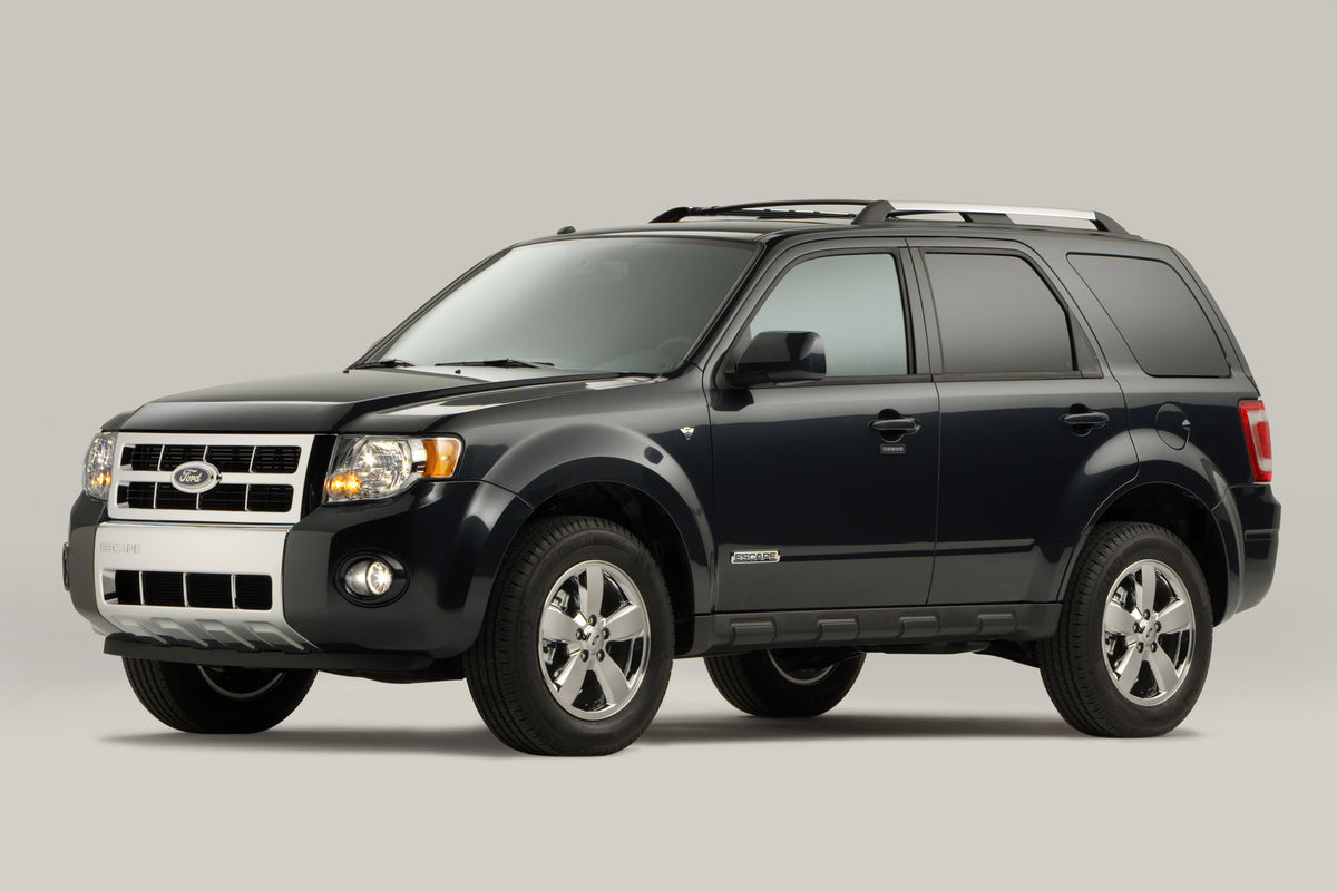This archival image documents the 2008 Ford Escape and is preserved in the Ford Heritage Vault as part of Ford Motor Company's historic photographic archive. Free for personal, non-commercial use. Ford Heritage Vault reference AR-2008-8.1.2.8076.