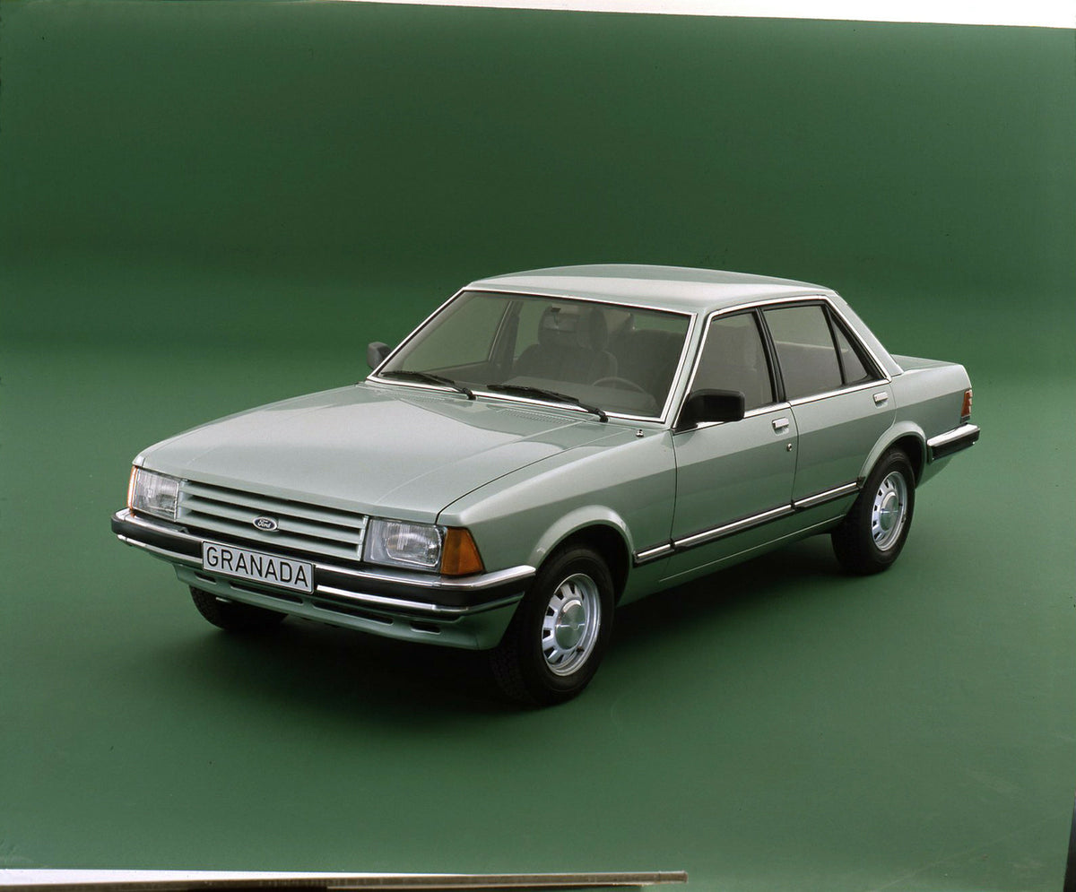This archival image documents the 1981 Ford Granada 2.3 GL Mark II in studio and is preserved in the Ford Heritage Vault as part of Ford Motor Company's historic photographic archive. Free for personal, non-commercial use. Ford Heritage Vault refe...