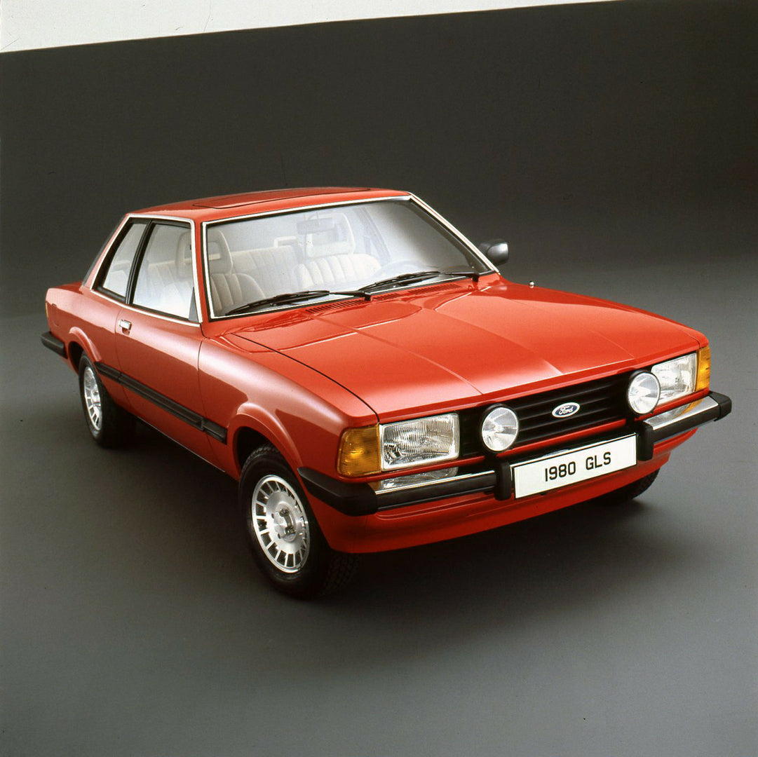 This archival image documents the 1980 Ford Taunus TC3 GLS in studio and is preserved in the Ford Heritage Vault as part of Ford Motor Company's historic photographic archive. Free for personal, non-commercial use. Ford Heritage Vault reference AR...
