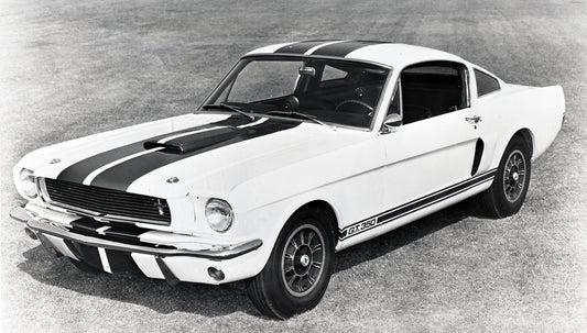 1966 Ford Mustang Shelby GT 350 in field HV 1966-0133