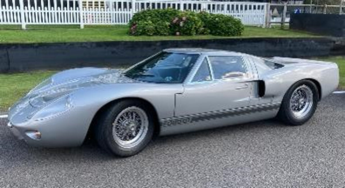 This archival image documents the 1969 Ford GT 40 Mk III and is preserved in the Ford Heritage Vault as part of Ford Motor Company's historic photographic archive. Free for personal, non-commercial use. Ford Heritage Vault reference AR-2024-9.4.80.