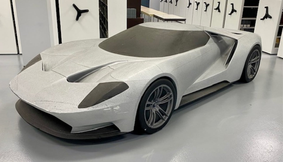 This archival image documents the 2016 Ford GT Concept Styrofoam Model and is preserved in the Ford Heritage Vault as part of Ford Motor Company's historic photographic archive. Free for personal, non-commercial use. Ford Heritage Vault reference ...