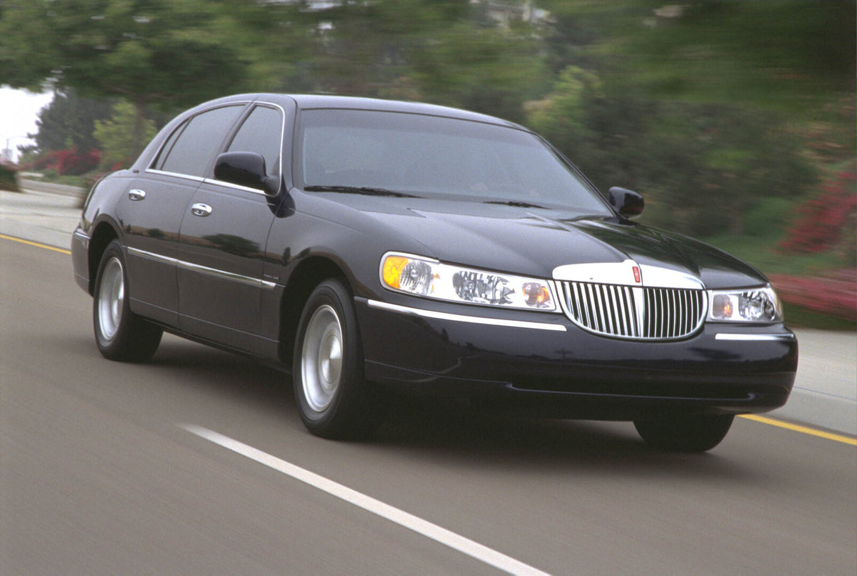 This archival image documents the 2000 Lincoln Town Car AR-2002-213709 and is preserved in the Ford Heritage Vault as part of Ford Motor Company's historic photographic archive. Free for personal, non-commercial use. Ford Heritage Vault reference ...