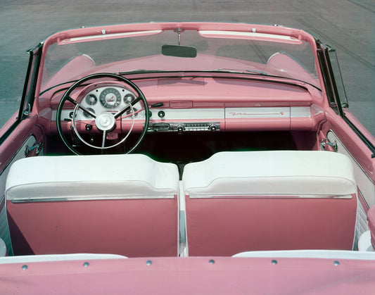 1956 Ford Fairlane Sunliner interior HV 1956-0017