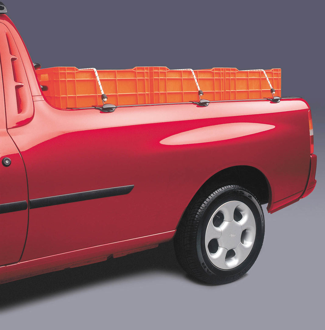 This archival image documents the 2003 Ford Courier rear closeup with equipment in bed in studio MS5450071 and is preserved in the Ford Heritage Vault as part of Ford Motor Company's historic photographic archive. Free for personal, non-commercial...