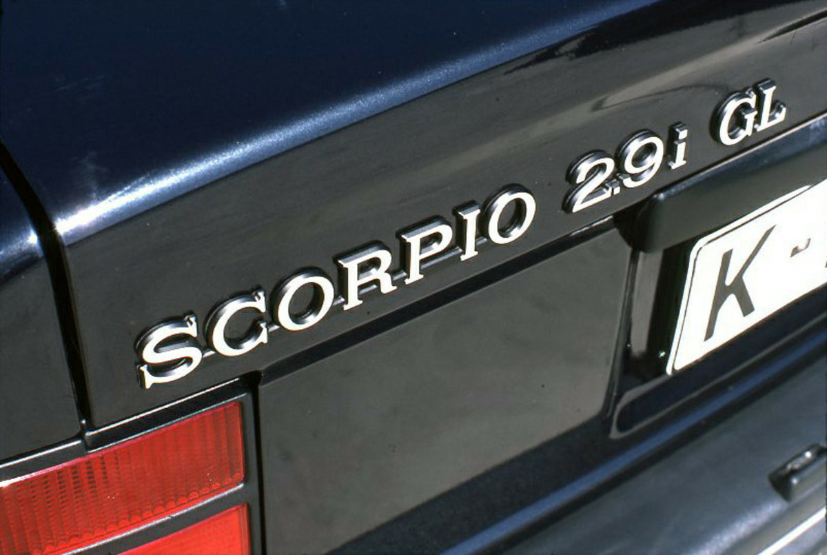 This archival image documents the 1986 Ford Scorpio Mark I 2.9i GL badge closeup and is preserved in the Ford Heritage Vault as part of Ford Motor Company's historic photographic archive. Free for personal, non-commercial use. Ford Heritage Vault ...