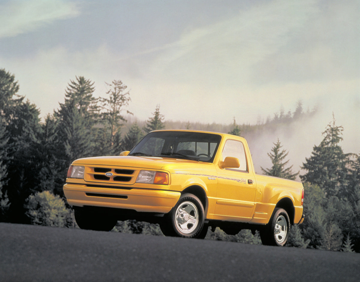 This archival image documents the 1995 Ford Ranger Splash pickup truck and is preserved in the Ford Heritage Vault as part of Ford Motor Company's historic photographic archive. Free for personal, non-commercial use. Ford Heritage Vault reference ...
