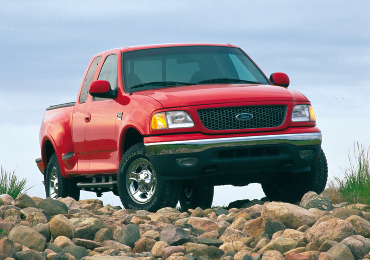This archival image documents the 1999 Ford F-150 and is preserved in the Ford Heritage Vault as part of Ford Motor Company's historic photographic archive. Free for personal, non-commercial use. Ford Heritage Vault reference AR-2008-8.1.4.830.
