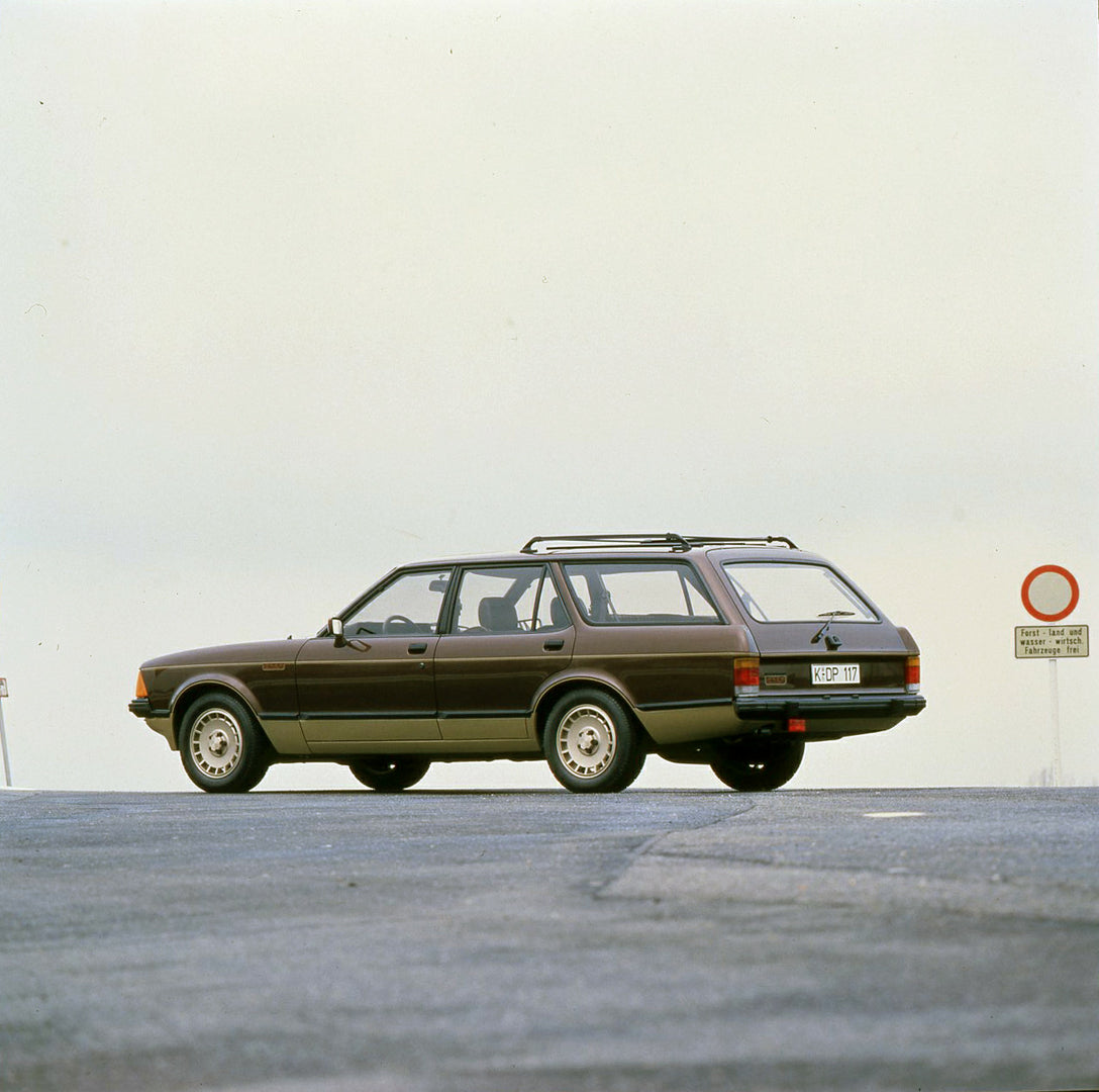 This archival image documents the 1980 Ford Granada Chasseur Mark II LHD on road and is preserved in the Ford Heritage Vault as part of Ford Motor Company's historic photographic archive. Free for personal, non-commercial use. Ford Heritage Vault ...