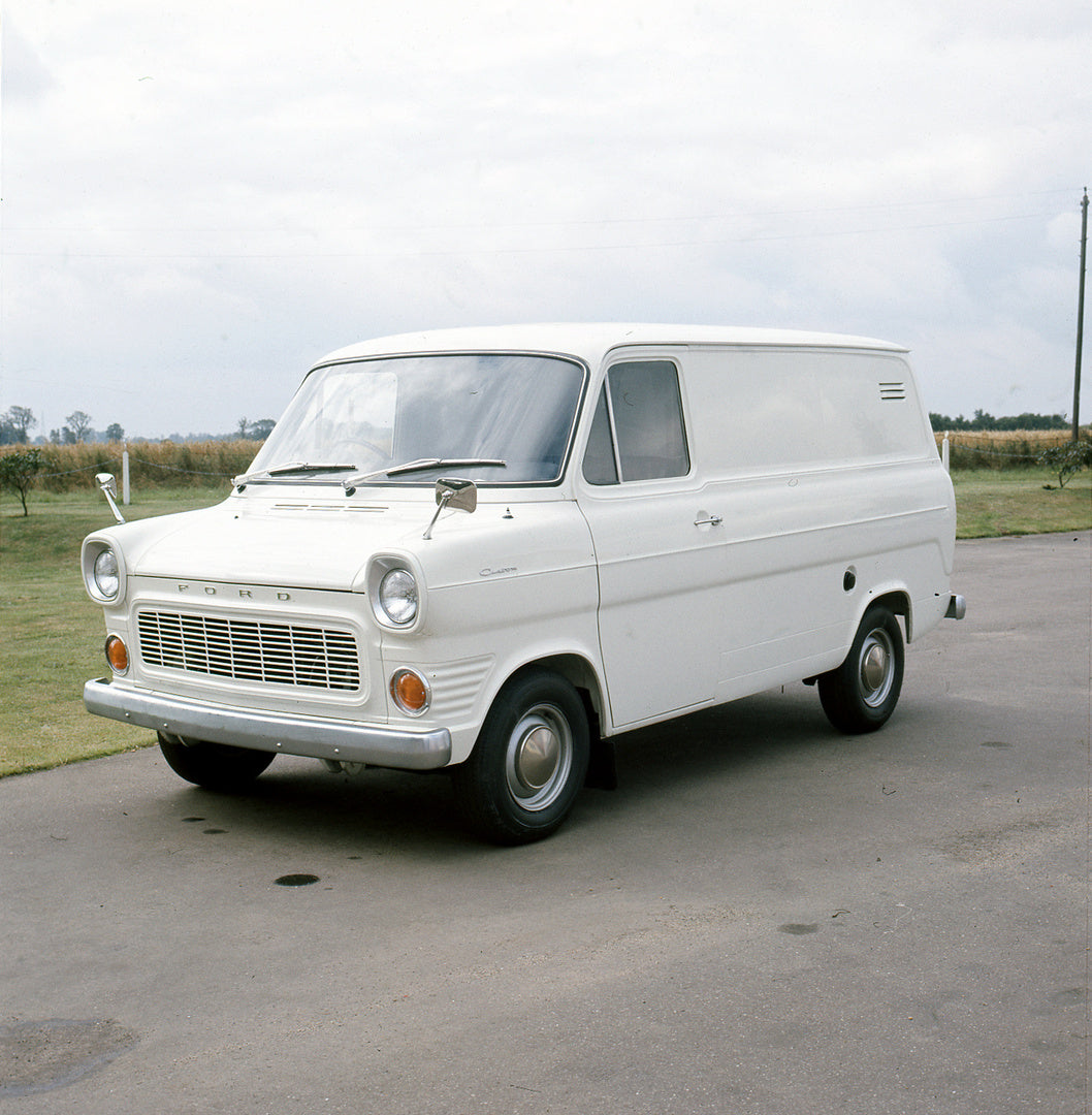 This archival image documents the 1974 Ford Transit Mark I Van Show Vehicle at Maldon on road and is preserved in the Ford Heritage Vault as part of Ford Motor Company's historic photographic archive. Free for personal, non-commercial use. Ford He...