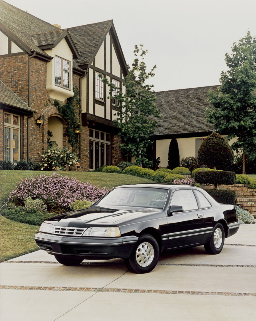 This archival image documents the 1987 Ford Thunderbird and is preserved in the Ford Heritage Vault as part of Ford Motor Company's historic photographic archive. Free for personal, non-commercial use. Ford Heritage Vault reference AR-2008-8.1.2.2...
