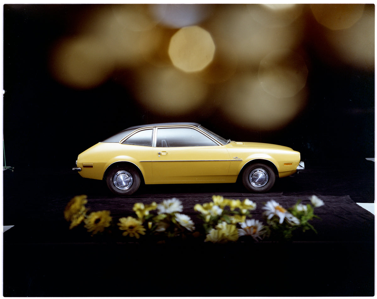 This archival image documents the 1973 Ford Pinto with Sports Accent Group and is preserved in the Ford Heritage Vault as part of Ford Motor Company's historic photographic archive. Free for personal, non-commercial use. Ford Heritage Vault refere...