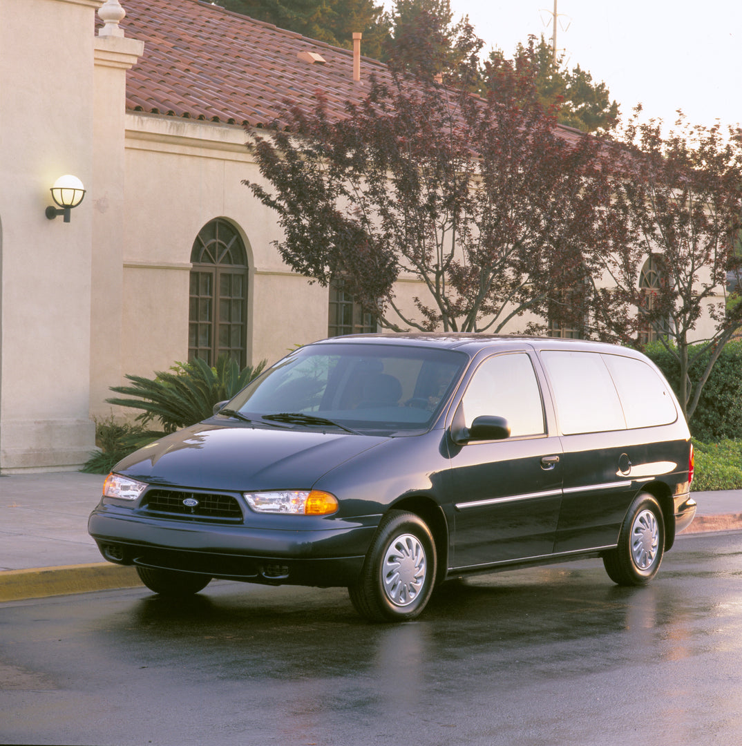 This archival image documents the 1998 Ford Windstar and is preserved in the Ford Heritage Vault as part of Ford Motor Company's historic photographic archive. Free for personal, non-commercial use. Ford Heritage Vault reference AR-2008-8.1.2.7234.