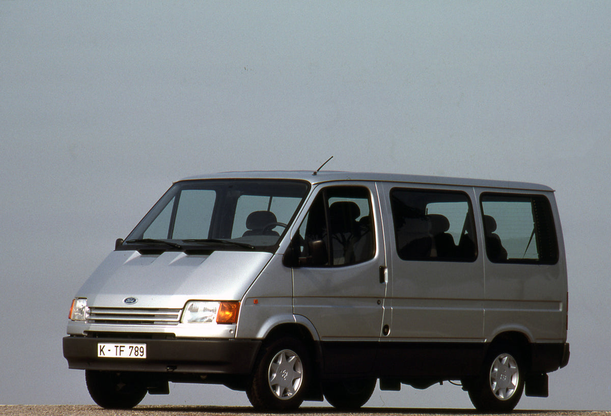 This archival image documents the 1991 Ford Transit Mark III Topline Van on road and is preserved in the Ford Heritage Vault as part of Ford Motor Company's historic photographic archive. Free for personal, non-commercial use. Ford Heritage Vault ...