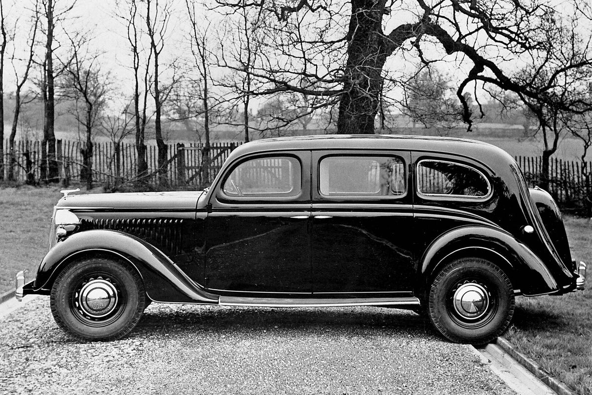 This archival image documents the 1948 Ford Pilot V8 side view scenic 2E129 and is preserved in the Ford Heritage Vault as part of Ford Motor Company's historic photographic archive. Free for personal, non-commercial use. Ford Heritage Vault refer...