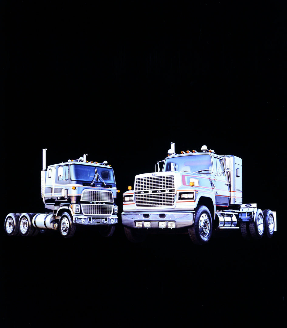 This archival image documents the 1982 Ford CL-9000 and LTL-9000 and is preserved in the Ford Heritage Vault as part of Ford Motor Company's historic photographic archive. Free for personal, non-commercial use. Ford Heritage Vault reference AR-200...