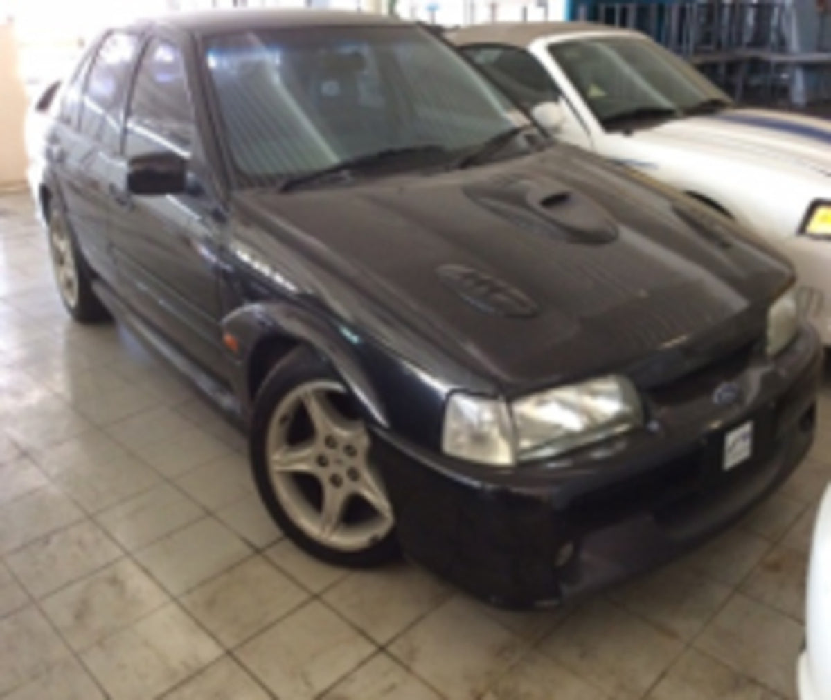 This archival image documents the 1992 Ford EB Falcon GT and is preserved in the Ford Heritage Vault as part of Ford Motor Company's historic photographic archive. Free for personal, non-commercial use. Ford Heritage Vault reference AR-2024-9.1.1.6.