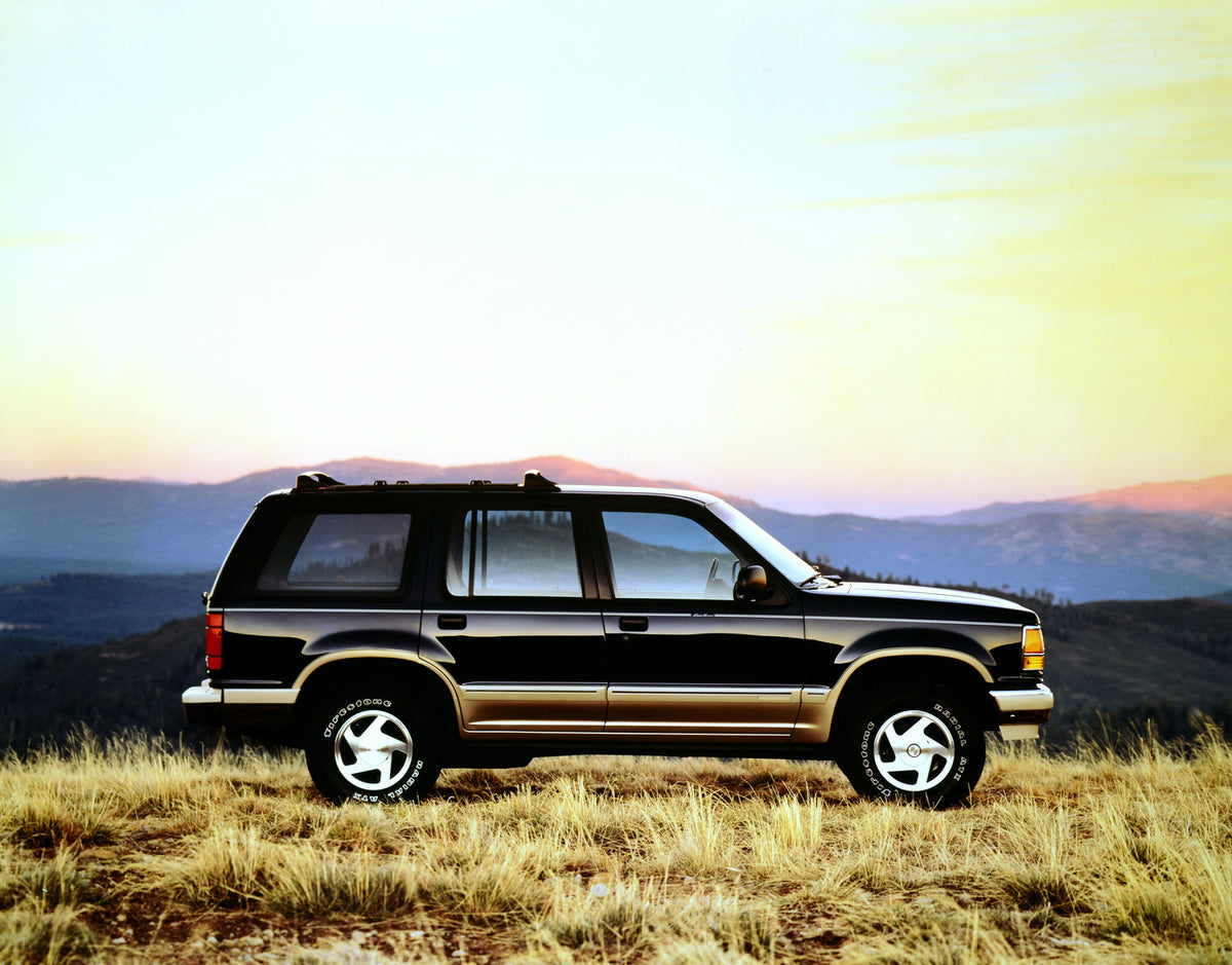 This archival image documents the 1991 Ford Explorer and is preserved in the Ford Heritage Vault as part of Ford Motor Company's historic photographic archive. Free for personal, non-commercial use. Ford Heritage Vault reference AR-2001-94-208806....