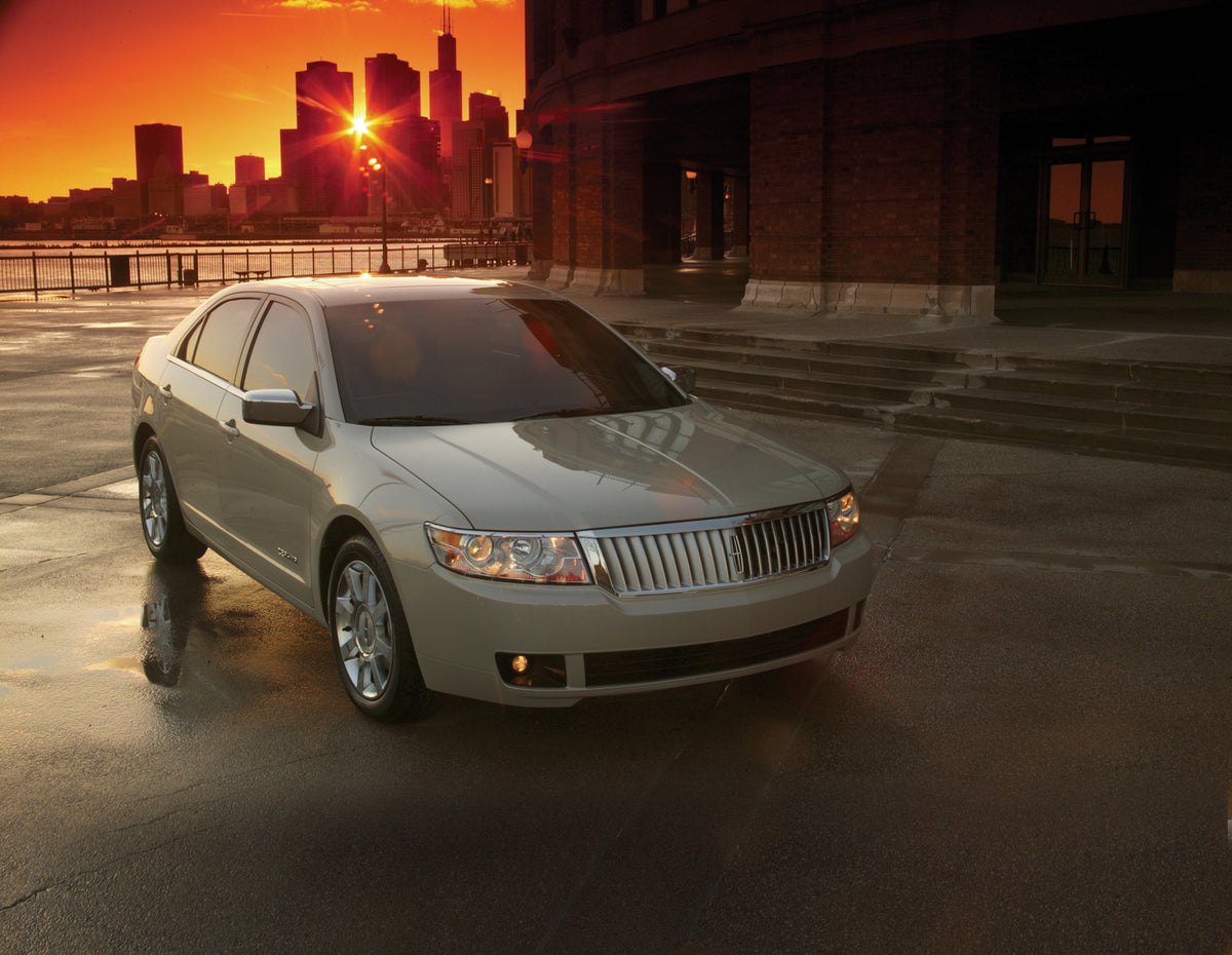 This archival image documents the 2006 Lincoln Zephyr and is preserved in the Ford Heritage Vault as part of Ford Motor Company's historic photographic archive. Free for personal, non-commercial use. Ford Heritage Vault reference AR-2008-8.1.1.2106.