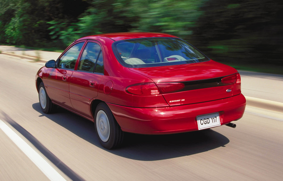 This archival image documents the 1999 Ford Escort MS71579 and is preserved in the Ford Heritage Vault as part of Ford Motor Company's historic photographic archive. Free for personal, non-commercial use. Ford Heritage Vault reference AR-2008-8.34...
