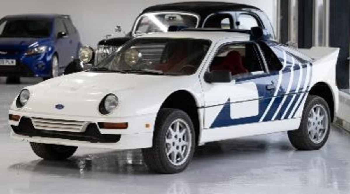 This archival image documents the 1984 Ford RS200 Prototype and is preserved in the Ford Heritage Vault as part of Ford Motor Company's historic photographic archive. Free for personal, non-commercial use. Ford Heritage Vault reference AR-2024-9.4...