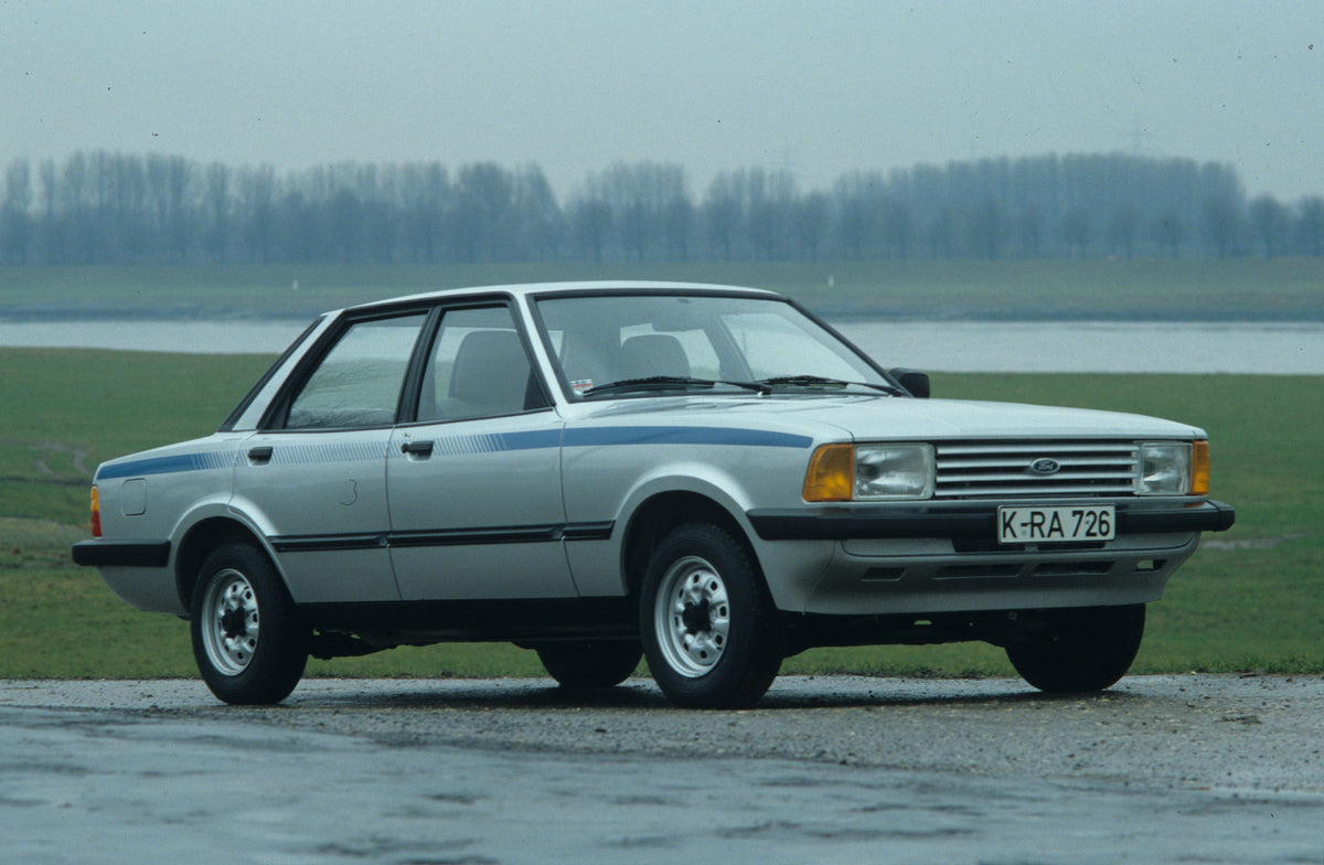 This archival image documents the 1981 Ford Taunus Festival on scenic road and is preserved in the Ford Heritage Vault as part of Ford Motor Company's historic photographic archive. Free for personal, non-commercial use. Ford Heritage Vault refere...