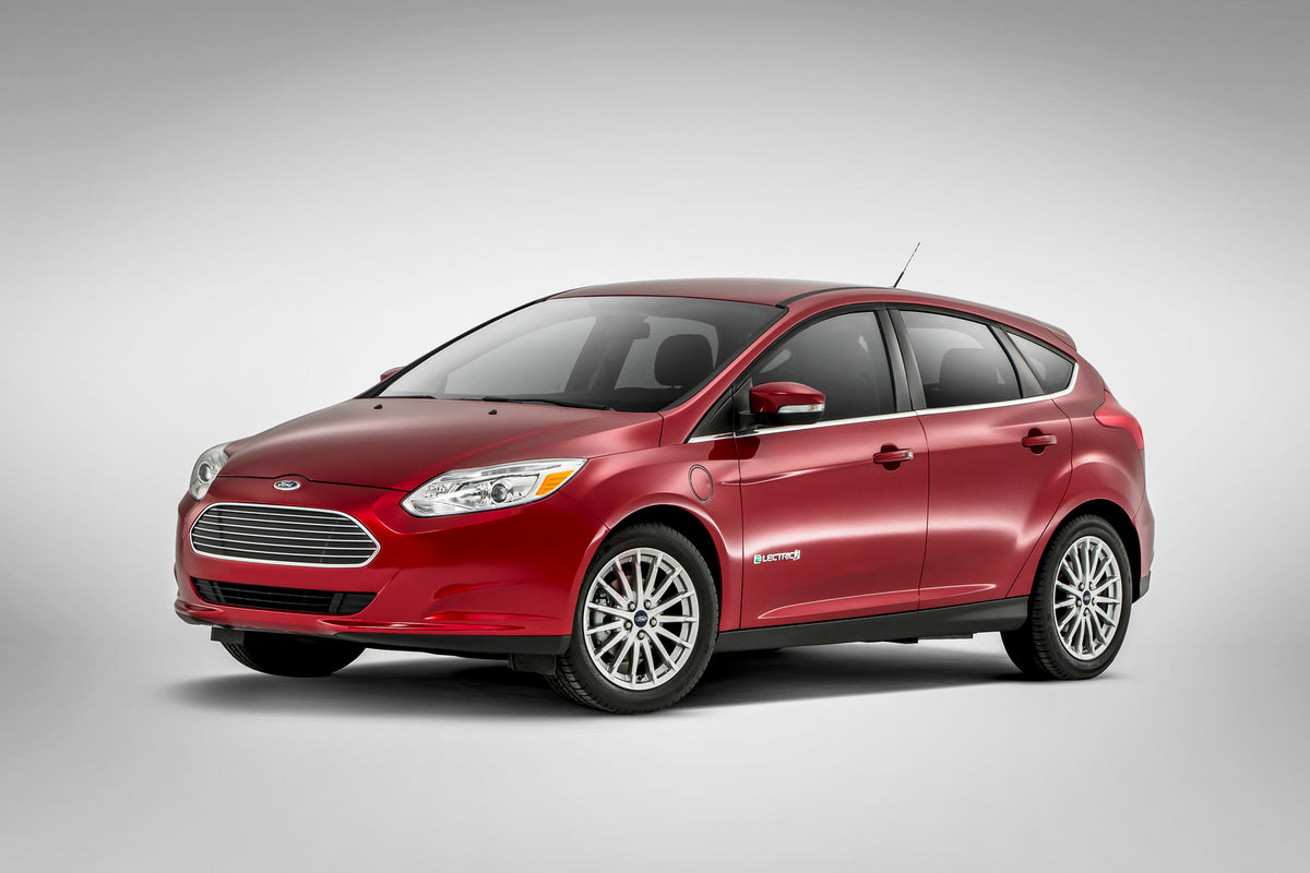 This archival image documents the 2015 Ford Focus Electric studio shot and is preserved in the Ford Heritage Vault as part of Ford Motor Company's historic photographic archive. Free for personal, non-commercial use. Ford Heritage Vault reference ...