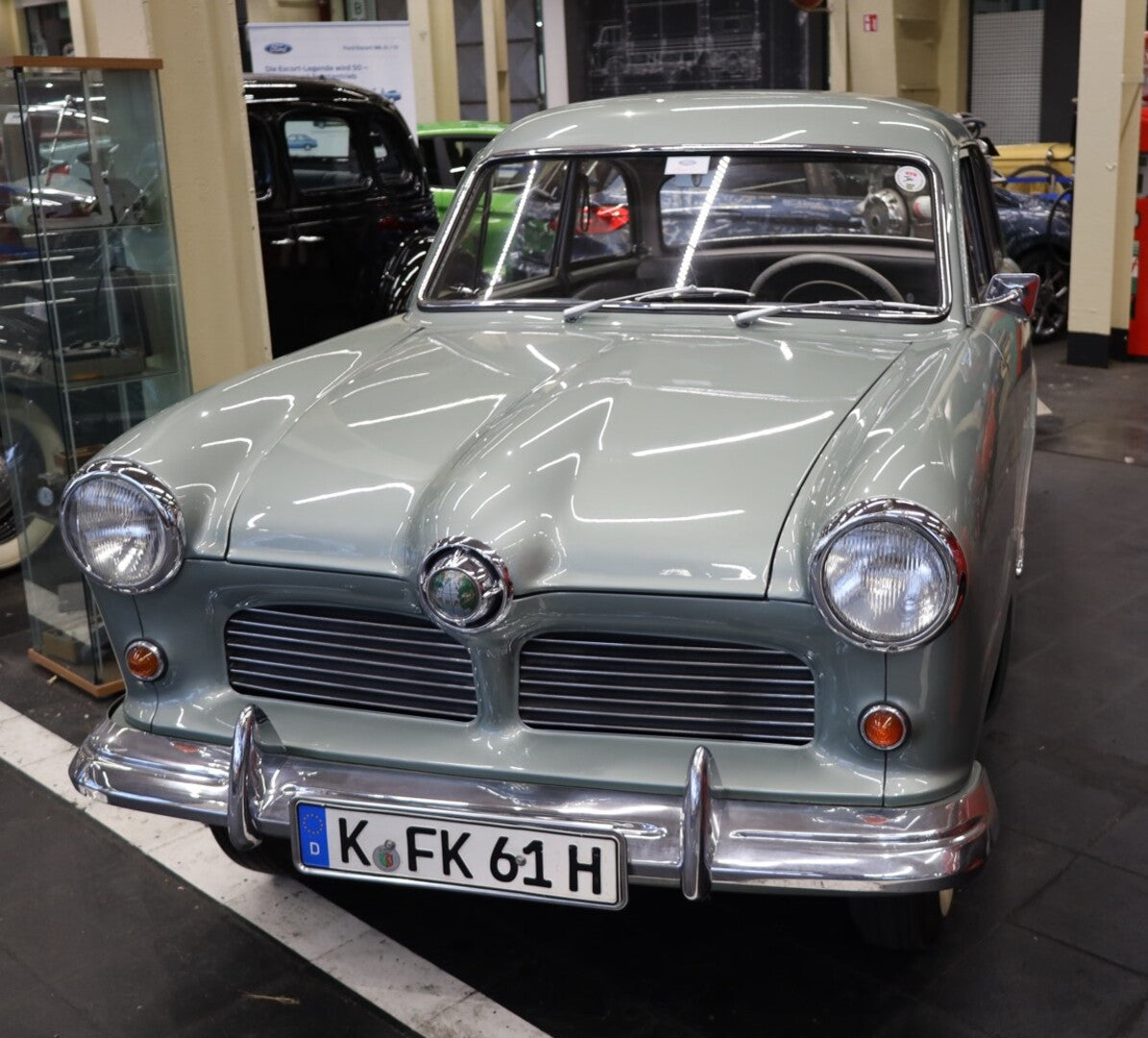 This archival image documents the 1952 Ford Taunus 12M Weltkugel and is preserved in the Ford Heritage Vault as part of Ford Motor Company's historic photographic archive. Free for personal, non-commercial use. Ford Heritage Vault reference AR-202...