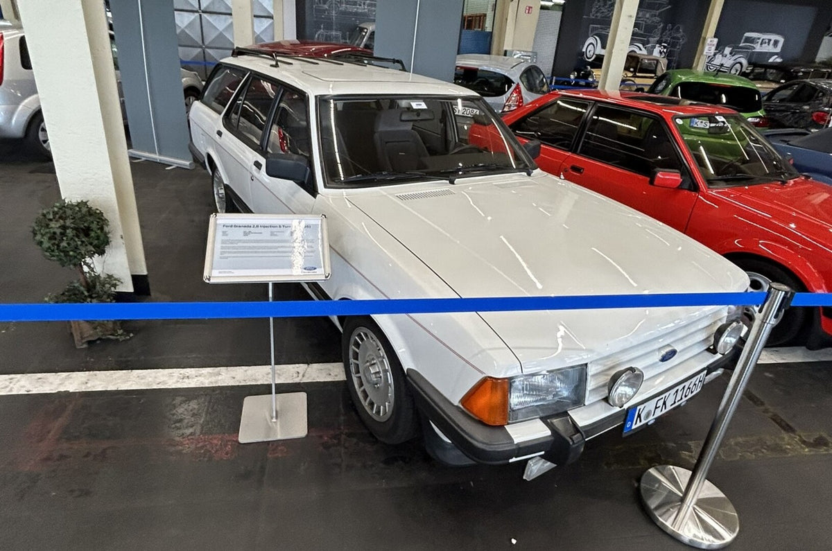 This archival image documents the 1984 Ford Granada Mk II 3 2.8 and is preserved in the Ford Heritage Vault as part of Ford Motor Company's historic photographic archive. Free for personal, non-commercial use. Ford Heritage Vault reference AR-2024...