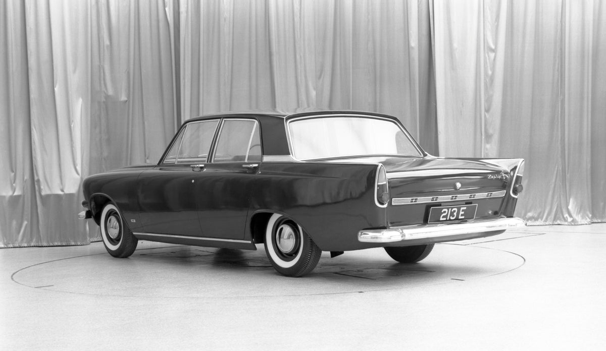This archival image documents the 1961 Ford Zephyr Mark III in studio and is preserved in the Ford Heritage Vault as part of Ford Motor Company's historic photographic archive. Free for personal, non-commercial use. Ford Heritage Vault reference A...