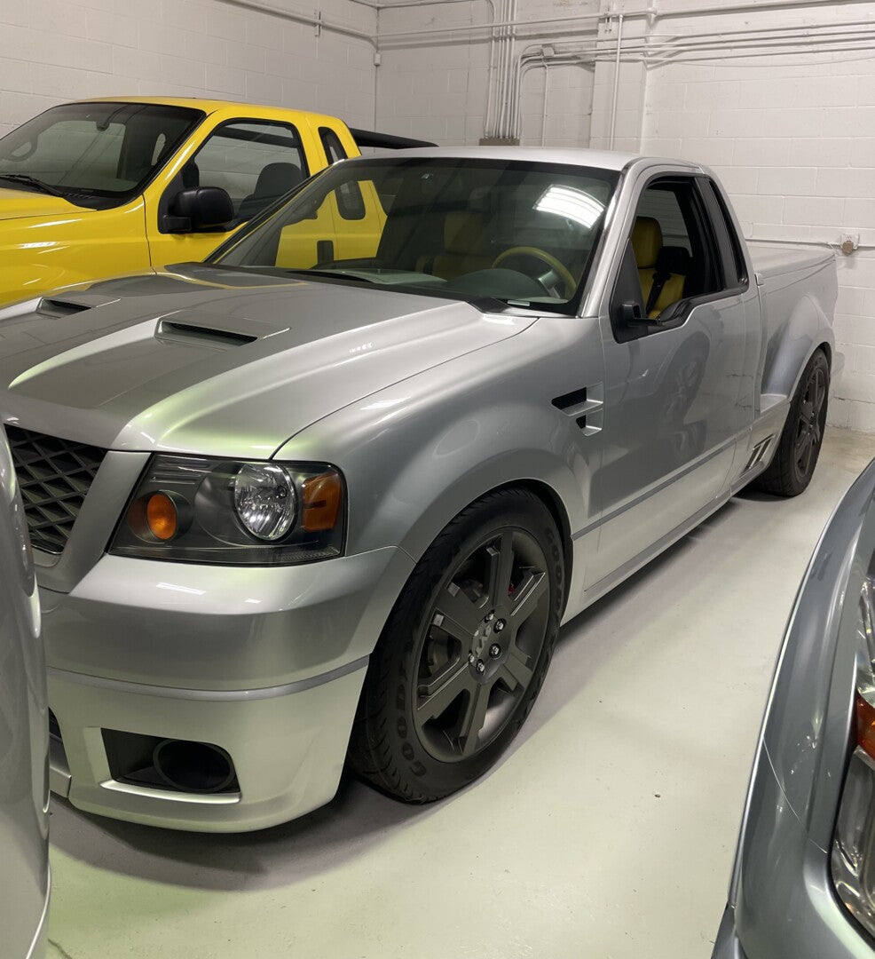 This archival image documents the 2003 Ford SVT F-150 Lightning Concept and is preserved in the Ford Heritage Vault as part of Ford Motor Company's historic photographic archive. Free for personal, non-commercial use. Ford Heritage Vault reference...