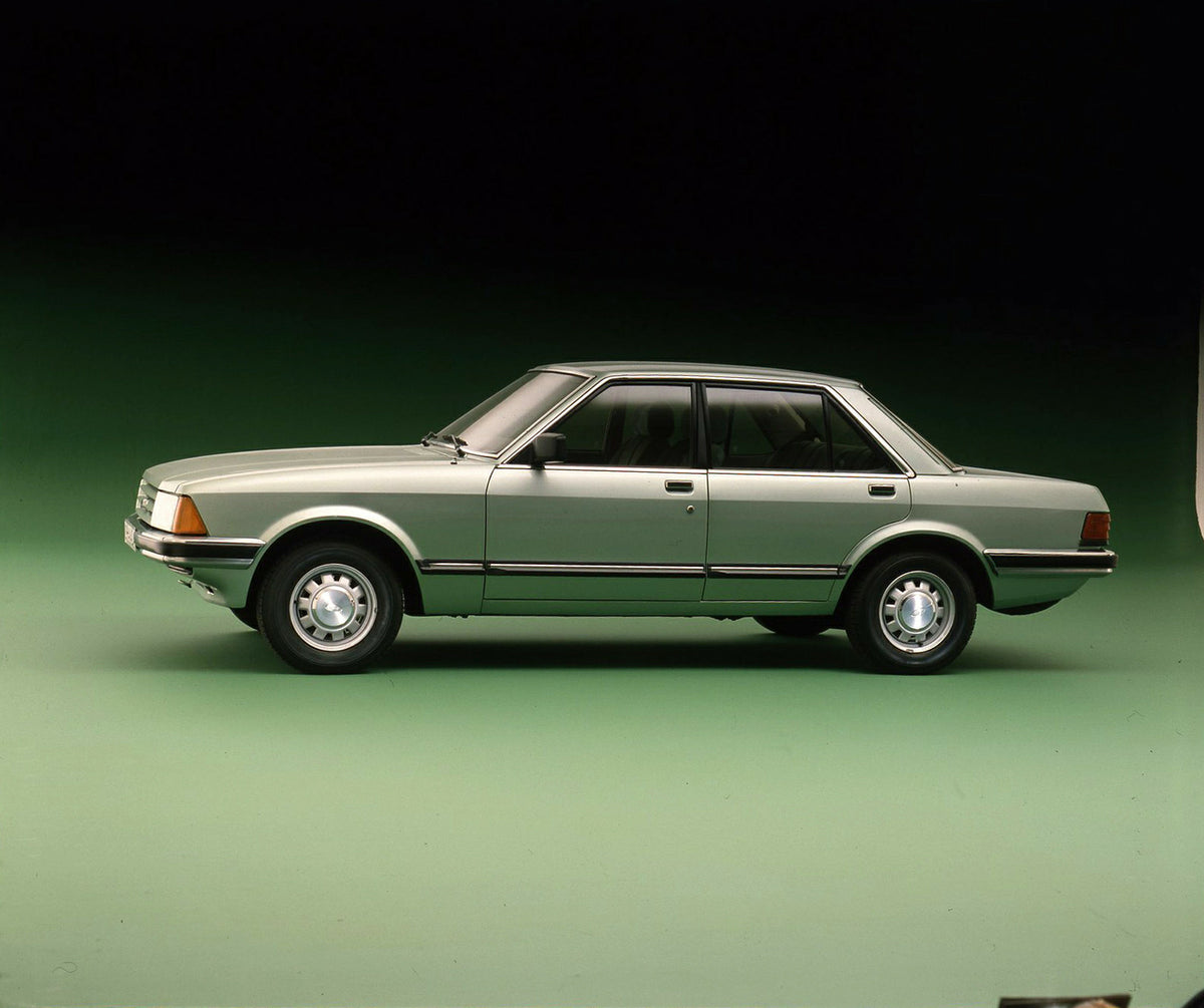 This archival image documents the 1981 Ford Granada 2.3 GL Mark II in studio and is preserved in the Ford Heritage Vault as part of Ford Motor Company's historic photographic archive. Free for personal, non-commercial use. Ford Heritage Vault refe...