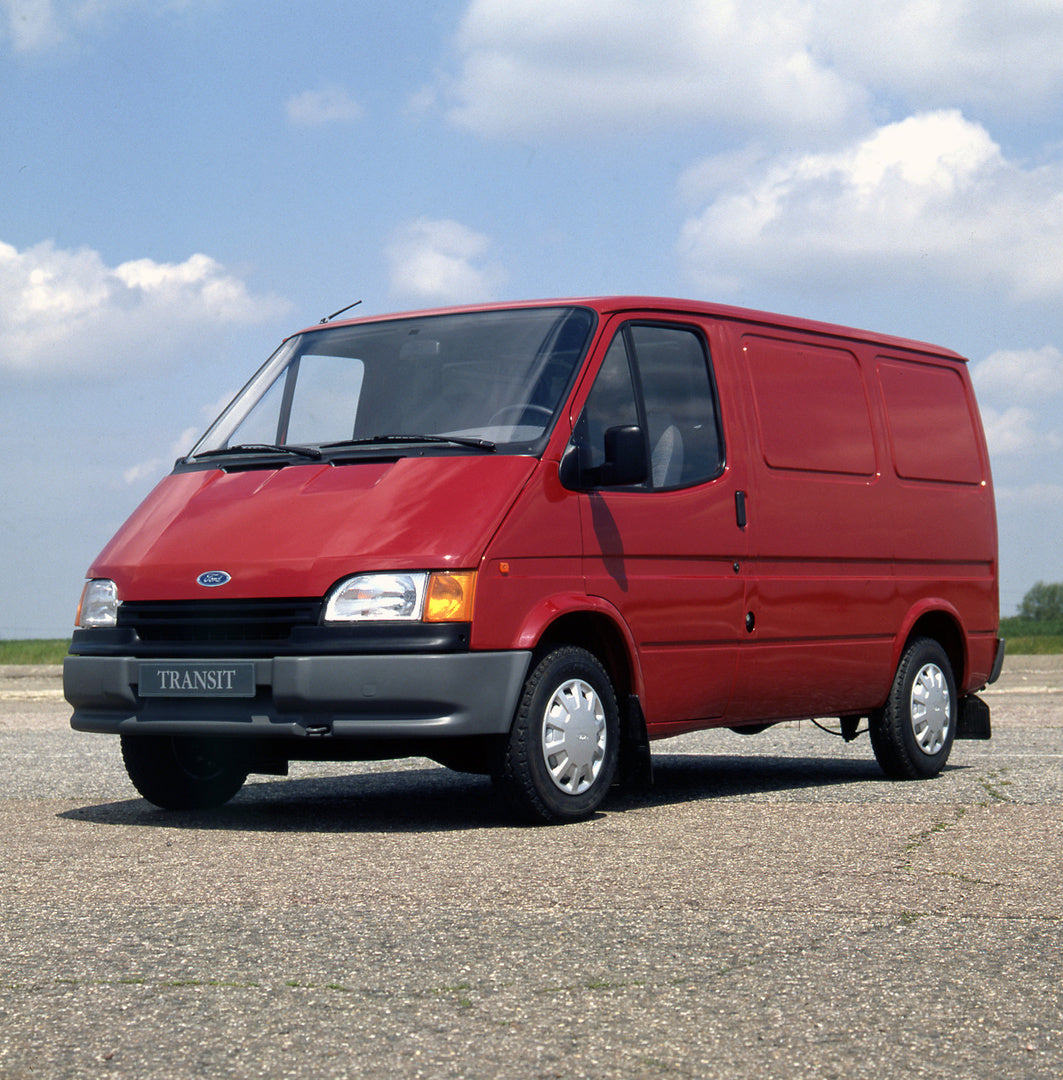 This archival image documents the 1991 Ford Transit Mark III LCX Van LHD in parking lot and is preserved in the Ford Heritage Vault as part of Ford Motor Company's historic photographic archive. Free for personal, non-commercial use. Ford Heritage...