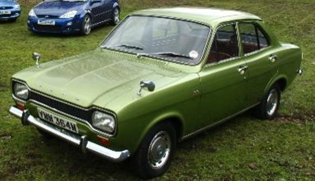 This archival image documents the 1974 Ford Escort Mk I 1300XL and is preserved in the Ford Heritage Vault as part of Ford Motor Company's historic photographic archive. Free for personal, non-commercial use. Ford Heritage Vault reference AR-2024-...