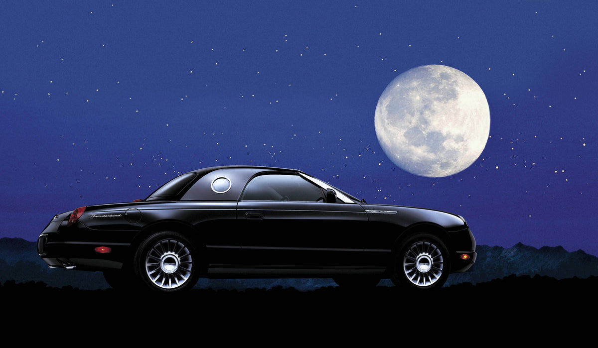 This archival image documents the 2005 Ford Thunderbird 50th Anniversary model hardtop and is preserved in the Ford Heritage Vault as part of Ford Motor Company's historic photographic archive. Free for personal, non-commercial use. Ford Heritage ...