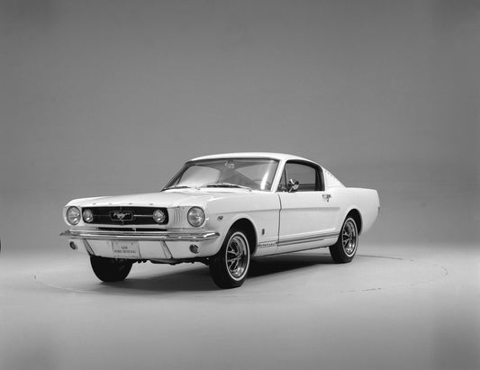 1965 Ford Mustang GT fastback in studio HV 1965-0029