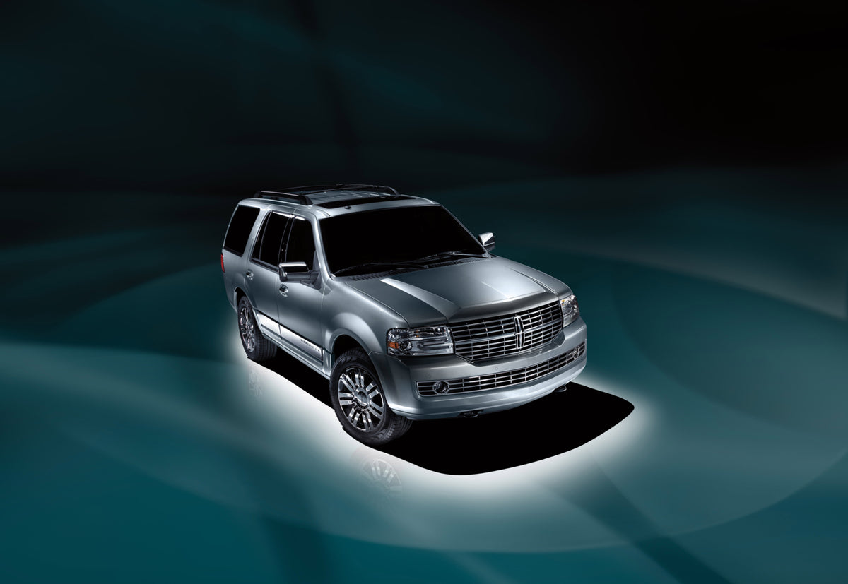 This archival image documents the 2011 Lincoln Navigator in studio MS241 and is preserved in the Ford Heritage Vault as part of Ford Motor Company's historic photographic archive. Free for personal, non-commercial use. Ford Heritage Vault referenc...
