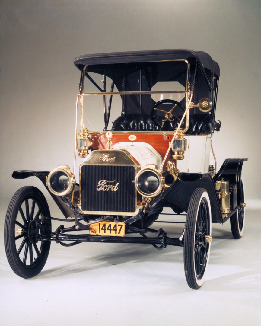 This archival image documents the 1912 Ford Model T and is preserved in the Ford Heritage Vault as part of Ford Motor Company's historic photographic archive. Free for personal, non-commercial use. Ford Heritage Vault reference AR-2008-8.1.4.107.