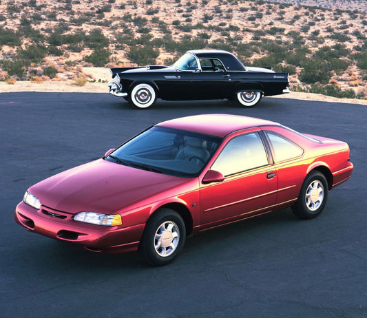 1995 Ford Thunderbird and 1955 Thunderbird HV 1955-0047