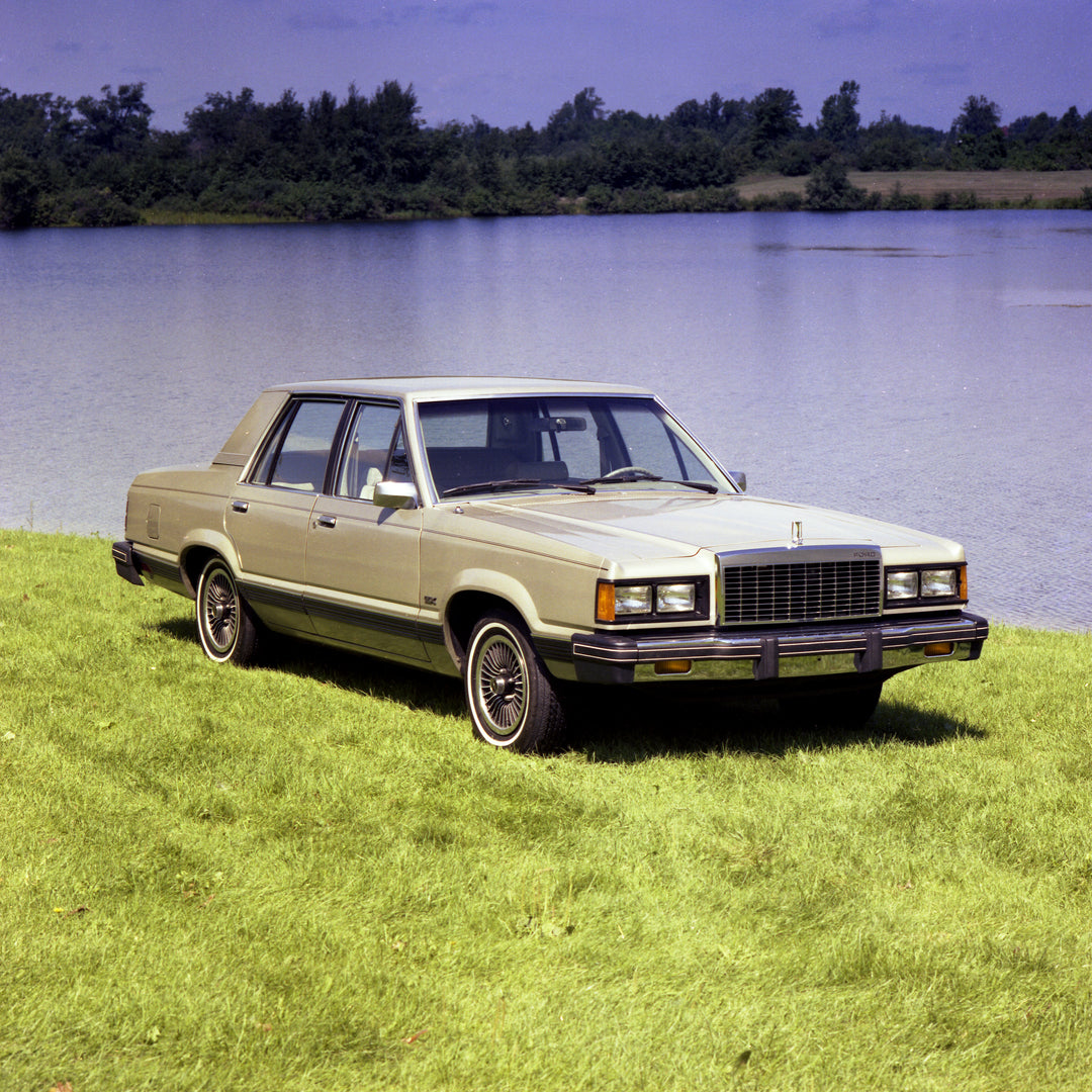 This archival image documents the 1981 Ford Granada GLX and is preserved in the Ford Heritage Vault as part of Ford Motor Company's historic photographic archive. Free for personal, non-commercial use. Ford Heritage Vault reference AR-2008-8.1.2.6...