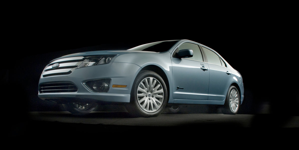 This archival image documents the 2008 Ford Fusion Hybrid and is preserved in the Ford Heritage Vault as part of Ford Motor Company's historic photographic archive. Free for personal, non-commercial use. Ford Heritage Vault reference AR-2008-8.1.2...