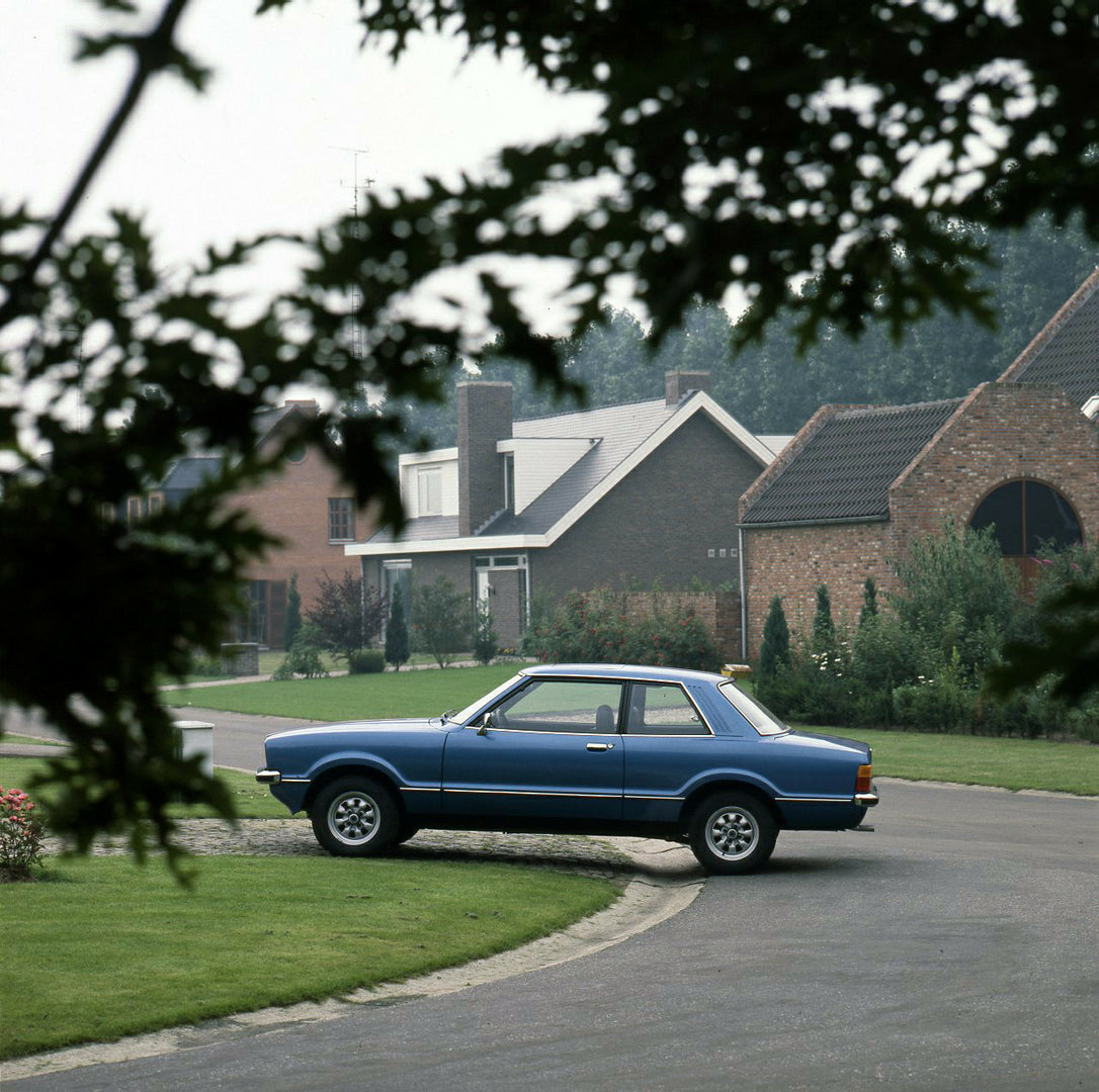 This archival image documents the 1978 Ford Taunus LHD side view in scenic neighborhood in Genk and is preserved in the Ford Heritage Vault as part of Ford Motor Company's historic photographic archive. Free for personal, non-commercial use. Ford ...