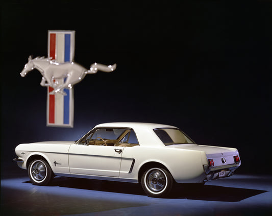 1965 (early) Ford Mustang hardtop in studio HV 1965-0018