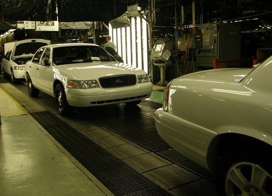 c 2011 Ford Crown Victorias on assembly line at St. Thomas Plant HV 2011-0031