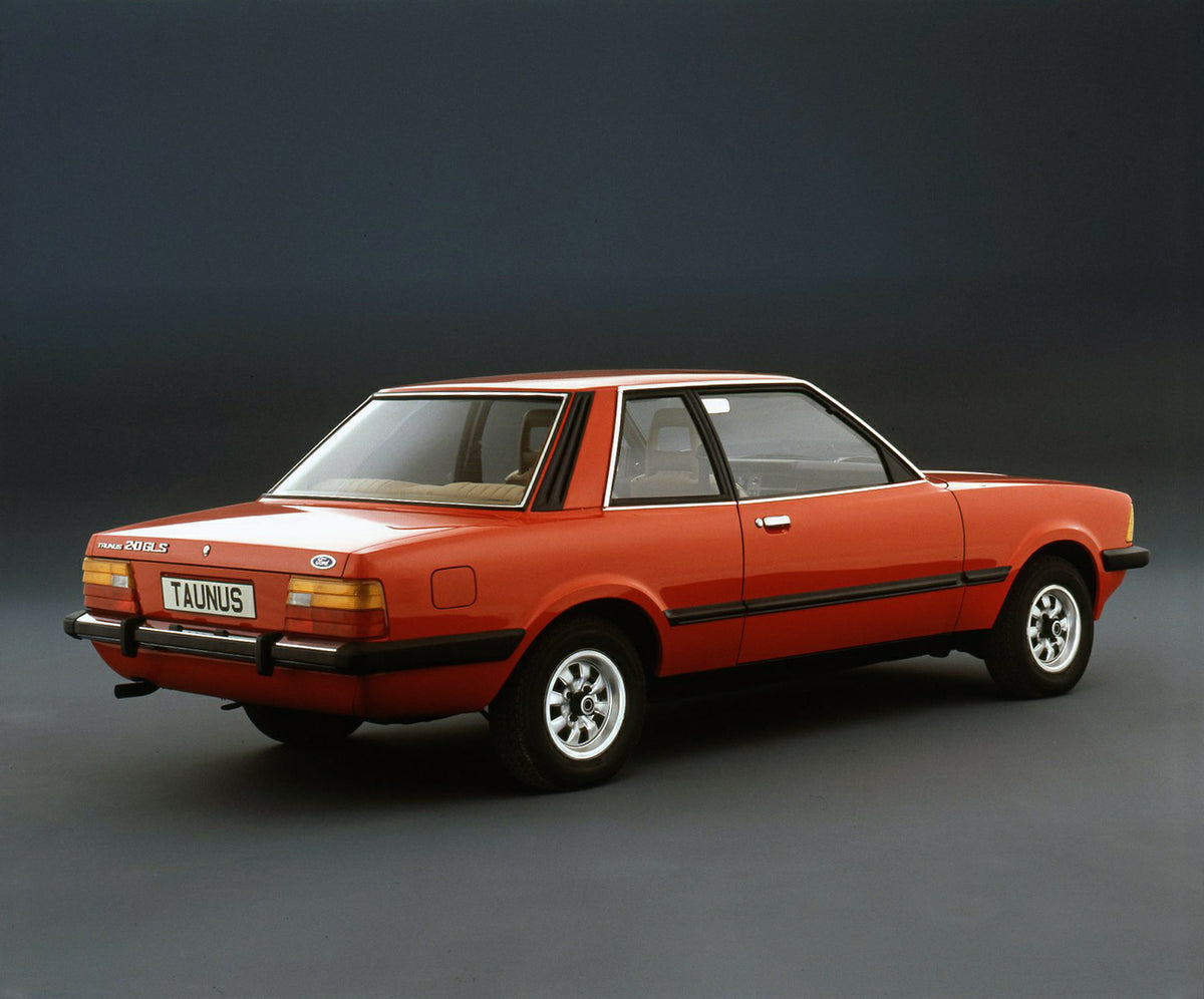 This archival image documents the 1979 Ford Taunus TC3 LHD in studio and is preserved in the Ford Heritage Vault as part of Ford Motor Company's historic photographic archive. Free for personal, non-commercial use. Ford Heritage Vault reference AR...
