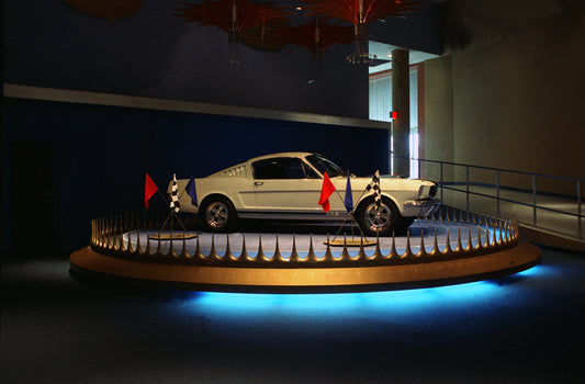 1965 Mustang Shelby GT350 at 1964 New York World's Fair Exhibit HV 1965-0013