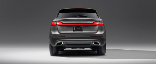 2016 Lincoln MKX rear view in studio HV 2016-0032