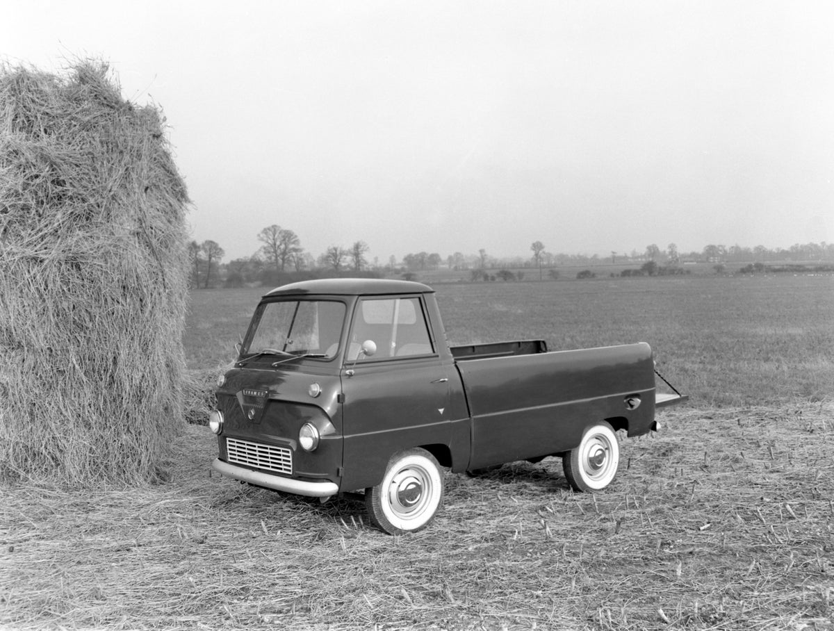 This archival image documents the 1958 Converted Ford Thames 800 van pickup and is preserved in the Ford Heritage Vault as part of Ford Motor Company's historic photographic archive. Free for personal, non-commercial use. Ford Heritage Vault refer...
