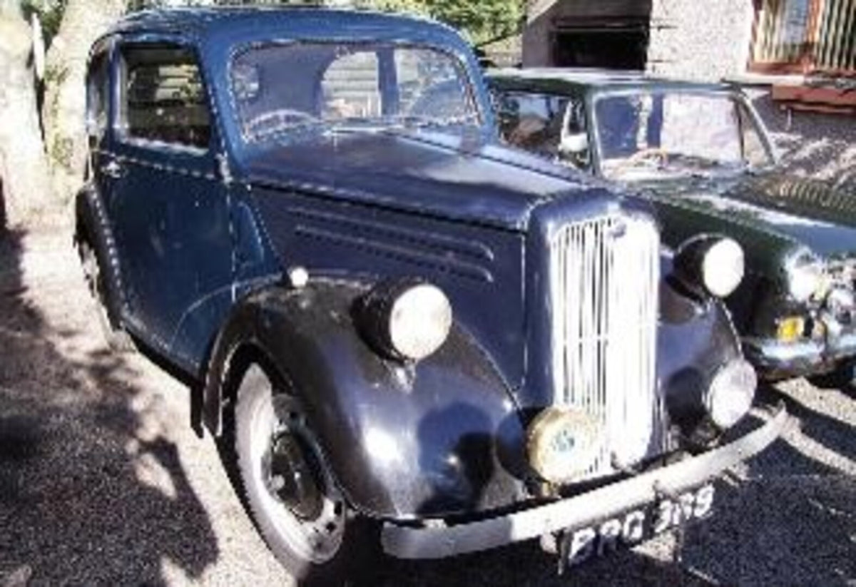 This archival image documents the 1940 Ford Anglia E04A and is preserved in the Ford Heritage Vault as part of Ford Motor Company's historic photographic archive. Free for personal, non-commercial use. Ford Heritage Vault reference AR-2024-9.4.4.
