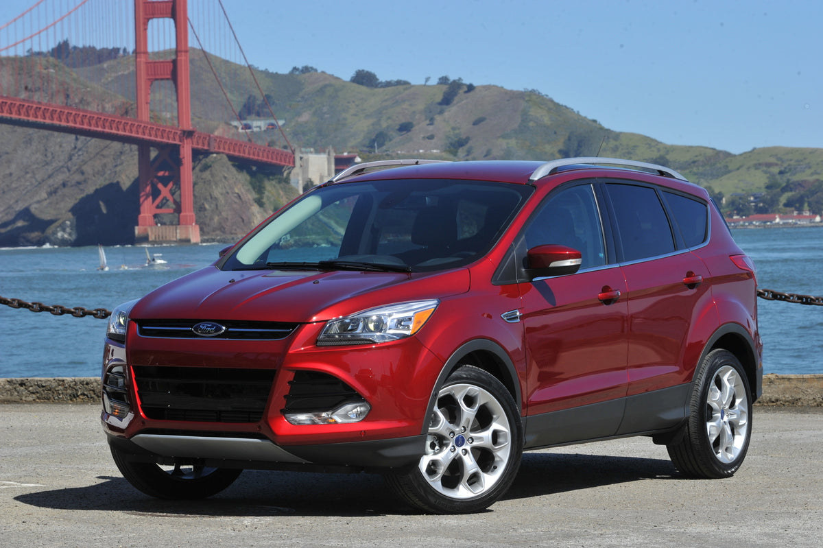 This archival image documents the 2013 Ford Escape in front of golden gate bridge and is preserved in the Ford Heritage Vault as part of Ford Motor Company's historic photographic archive. Free for personal, non-commercial use. Ford Heritage Vault...